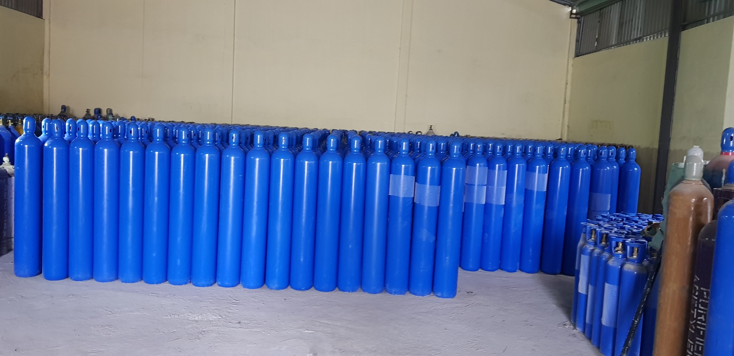 Mua bán vỏ chai chứa khí oxy tại tphcm
